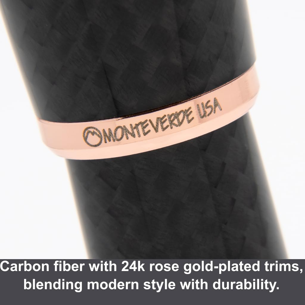 Amazon | Monteverde スーパーメガカーボンファイバー 18カラット